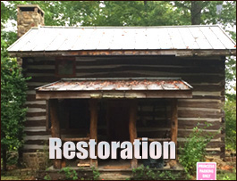 Historic Log Cabin Restoration  Loretto, Kentucky